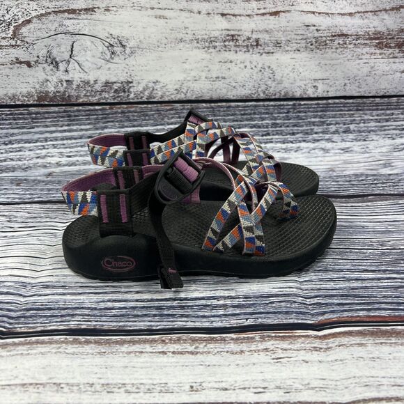 Chaco Zx/2 Camper Purple Strappy Sandals Shoes, Women size 5 - Picture 1 of 8